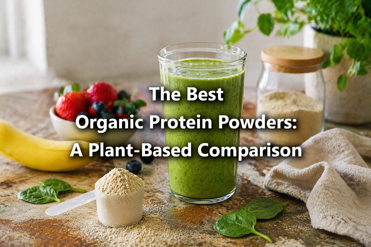 The Best Organic Protein Powders: A Plant‑Based Comparison