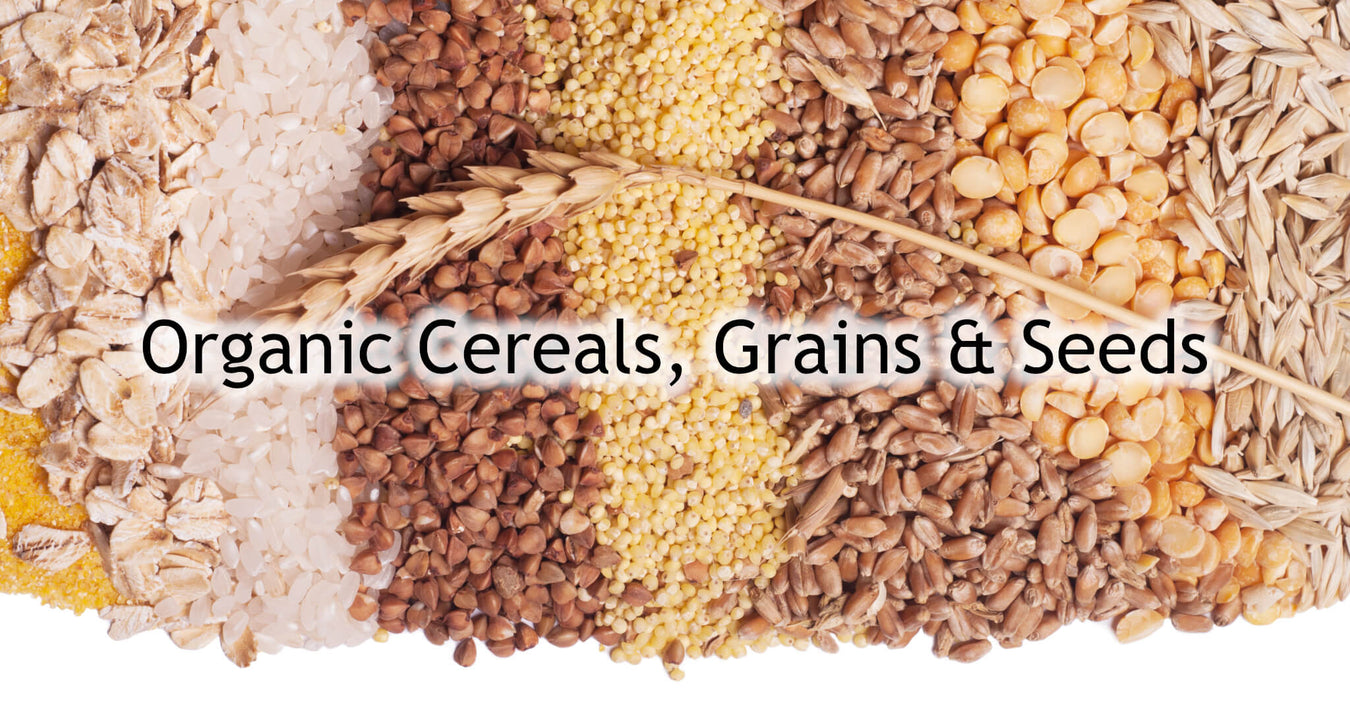 Organic Cereals, Grains & Seeds