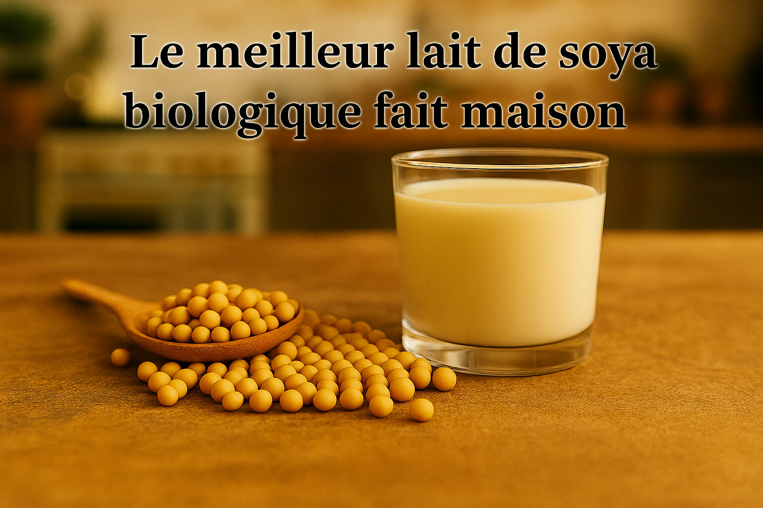 The Best Homemade Organic Soymilk