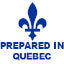 Quebec Prepared Logo Color English