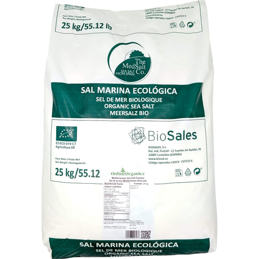 Mediterranean Sea Salt (Coarse)