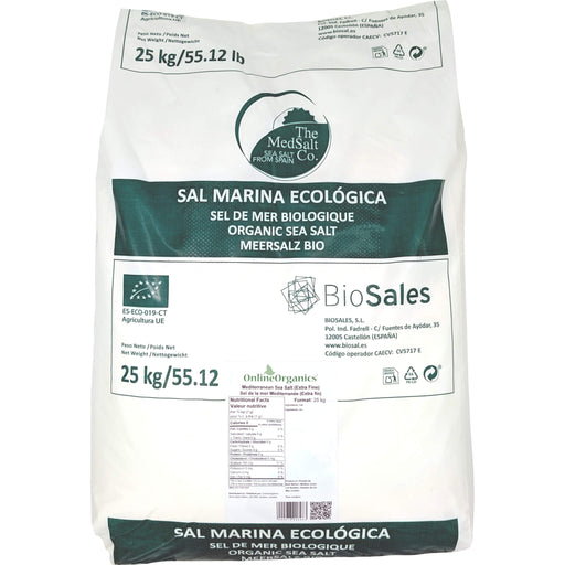 Mediterranean Sea Salt (Extra Fine)