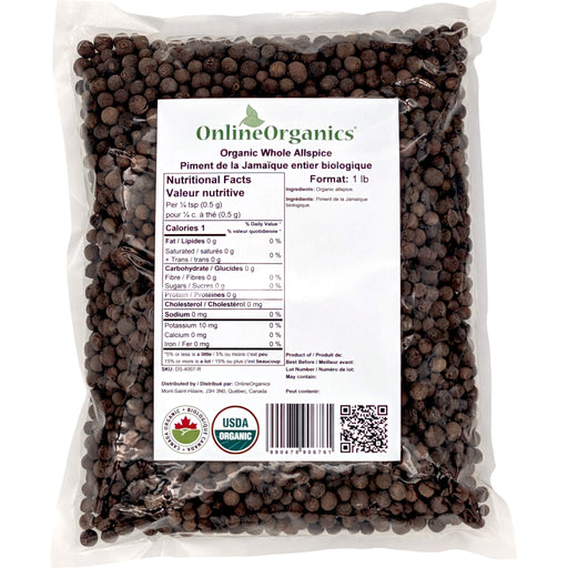 Organic Allspice Seeds (Whole)