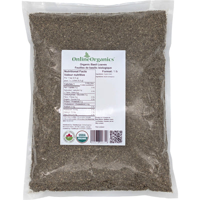 Organic Basil Leaves