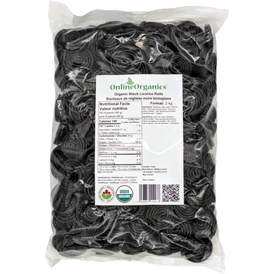 Organic Black Licorice Rolls