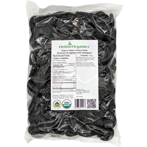 Organic Black Licorice Rolls
