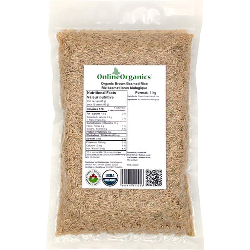 Organic Brown Basmati Rice