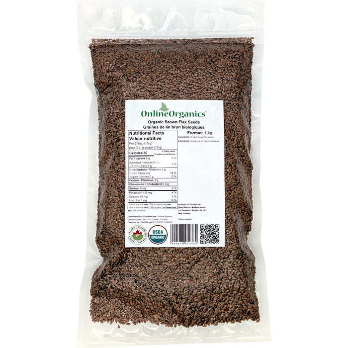 Organic Brown Flax Seeds