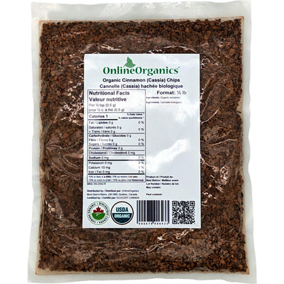 Organic Cinnamon (Cassia) Chips