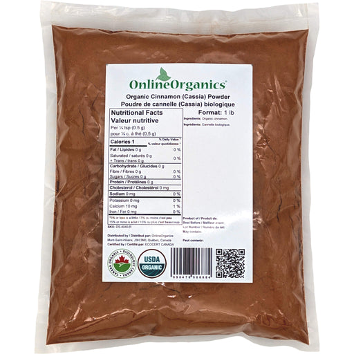 Organic Cinnamon (Cassia) Powder