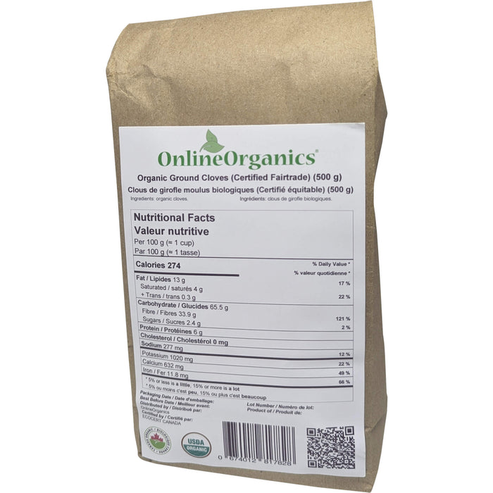 Organic Ground Cloves (Certified Fairtrade)