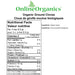 Organic Ground Cloves (Certified Fairtrade) Nutritional Facts