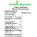 Organic Date Paste Nutritional Facts