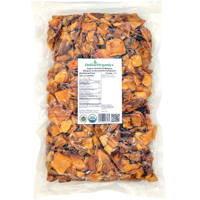 Organic Dried Diced Mangos