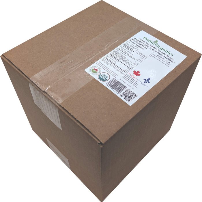 Organic Dry Roasted Almonds (Salted)