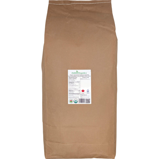 Organic Dry Roasted Soybeans (Unsalted)