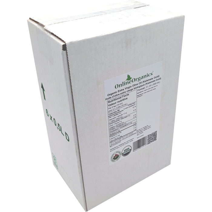 Organic Extra Virgin Olive Oil (Kalamata Gold)