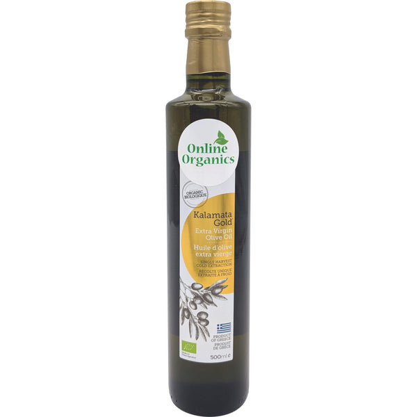 Organic Extra Virgin Olive Oil (Kalamata Gold)