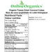 Organic Freeze Dried Coconut Cubes Nutritional Facts