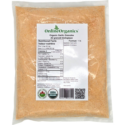 Organic Garlic Granules
