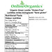 Organic Green Lentils (Gluten-Free) Nutritional Facts