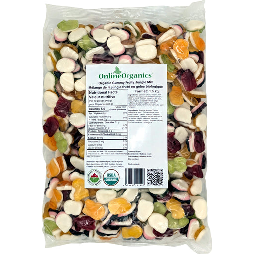 Organic Gummy Fruity Jungle Mix