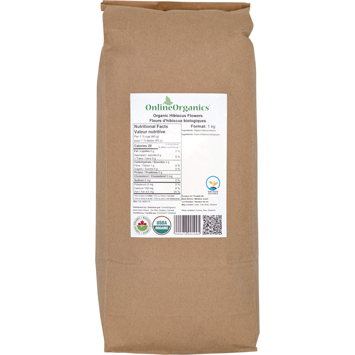 Organic Hibiscus Flowers (Certified Fairtrade)