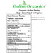 Organic Hulled Barley Nutritional Facts