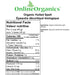 Organic Hulled Spelt Nutritional Facts