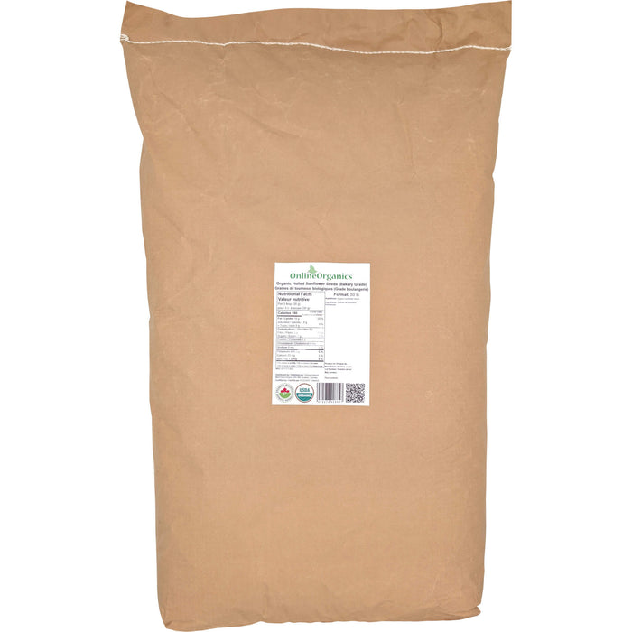 Organic Hulled Sunflower Seeds