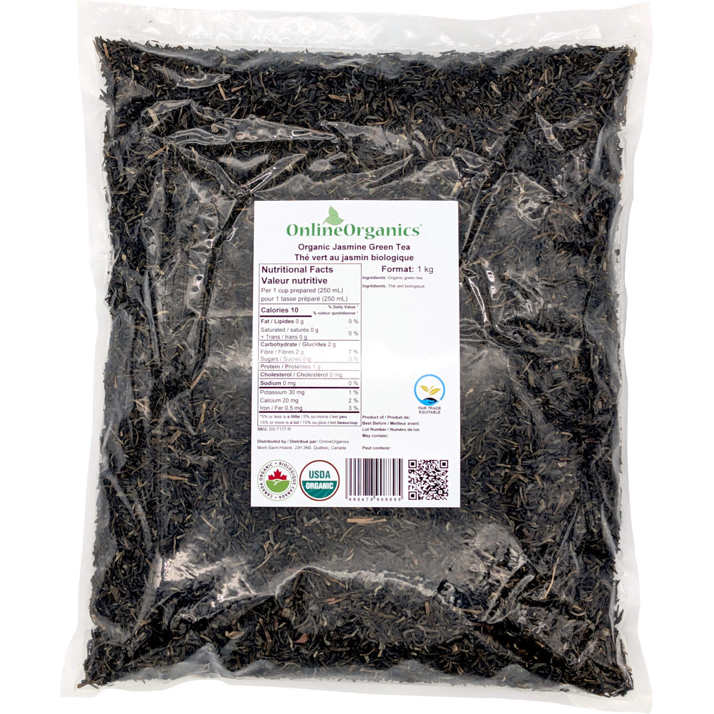 Organic Jasmine Green Tea (Certified Fairtrade) — OnlineOrganics