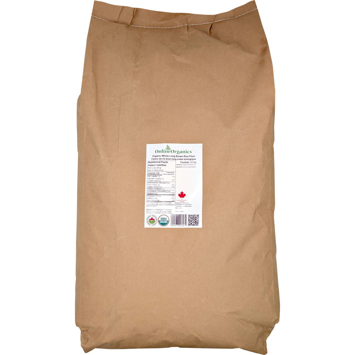 Organic Long Brown Rice Flour