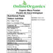 Organic Maca Powder Nutritional Facts