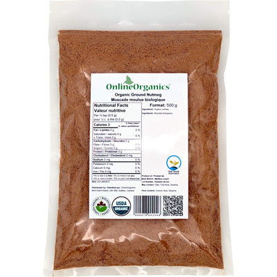 Organic Ground Nutmeg (Certified Fairtrade)