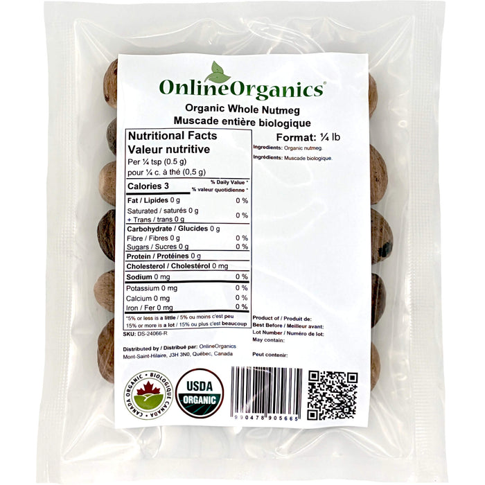Organic Nutmeg Whole