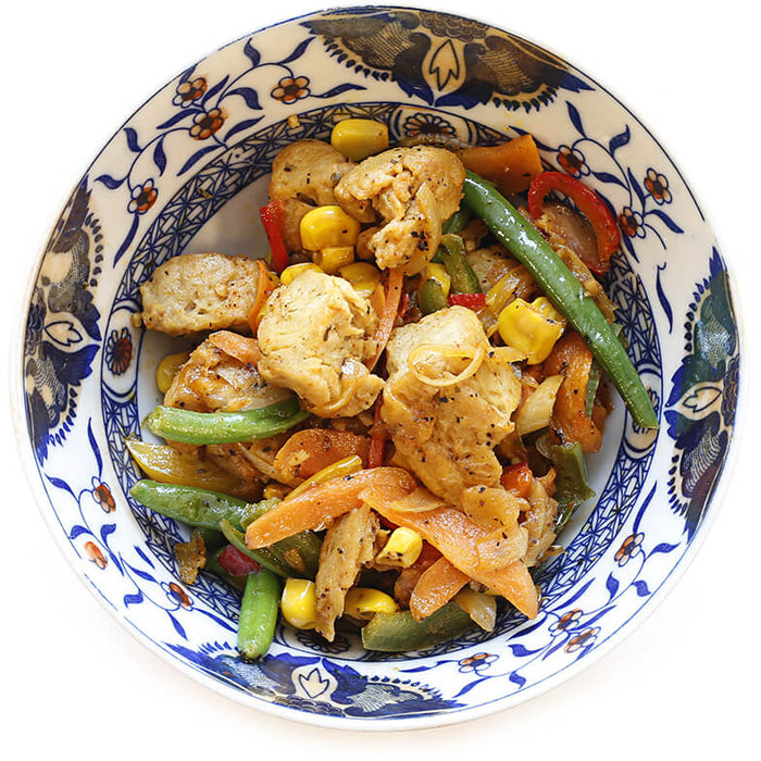 Organic Pea and Fava Protein Chunks (TVP) Intended Use