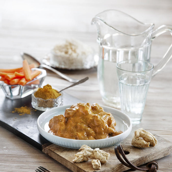 Organic Pea and Fava Protein Chunks (TVP) Intended Use