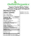 Organic Pearled Barley Flakes Nutritional Facts