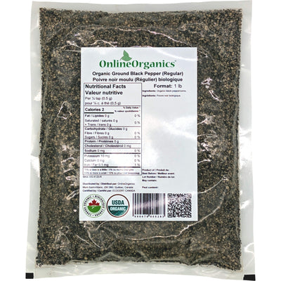 Organic Black Pepper Ground (Regular)
