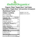 Organic Pitted "Deglet Noor" Half Dates Nutritional Facts