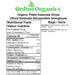 Organic Pitted Kalamata Olives Nutritional Facts
