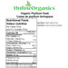 Organic Psyllium Husk Nutritional Facts