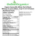Organic Quinoa Mix (White, Red & Black) Nutritional Facts