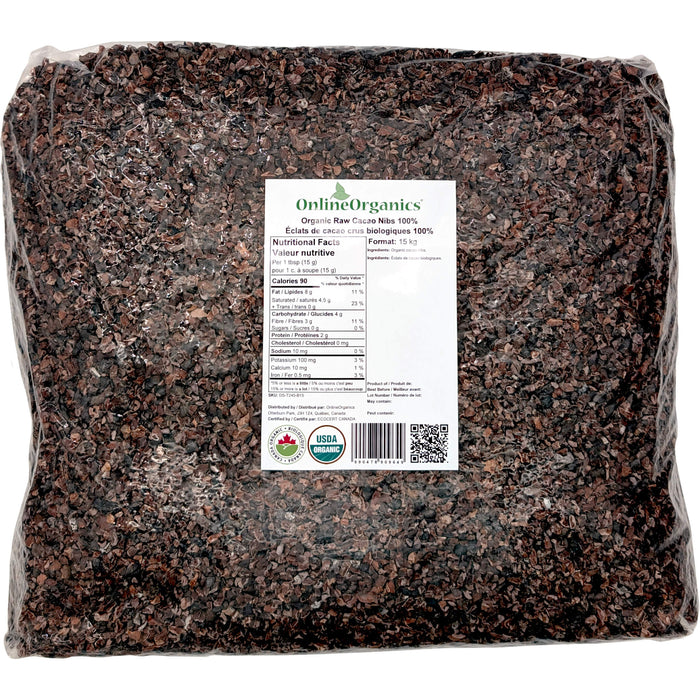 Organic Raw Cocoa Nibs 100%