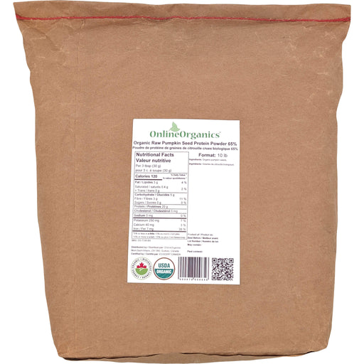 Organic Raw Pumpkin Seeds Protein Powder 65%