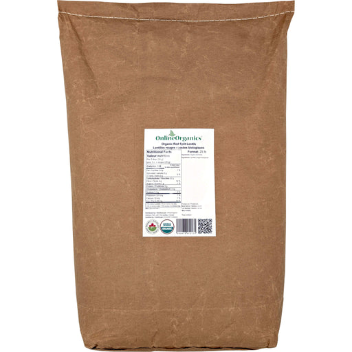 Organic Red Split Lentils