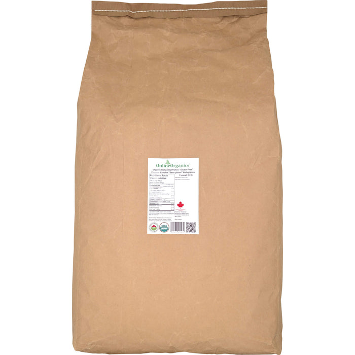 Organic Rolled Oat Flakes (Gluten-Free)