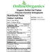 Organic Rolled Oat Flakes Nutritional Facts