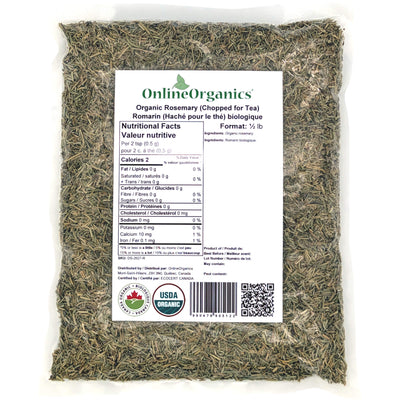 Organic Rosemary Leaves (Chopped for Tea)