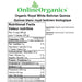 Organic Royal White Quinoa Nutritional Facts